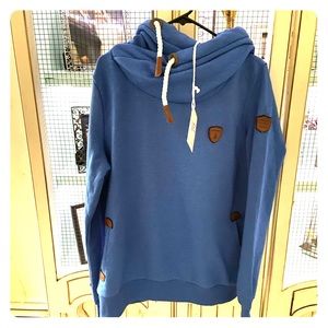 2XL Nebula Blue Wanakome Hoodie